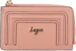 Lagen Dámska kožená mini peňaženka - kľúčenka BLC/5784/323 PEACH