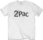 2Pac Maglietta Changes Back Repeat Unisex Bianca S