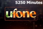 Ufone 5250 Minutes Talktime Mobile Top-up PK