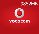 Vodacom 9852MB Data Mobile Top-up TZ