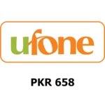 Ufone 658 PKR Mobile Top-up PK