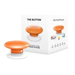 Tlacitko Fibaro Button, Z-Wave Plus (FIB-FGPB-108-ZW5) oranžové inteligentné bezdrôtové tlačidlo • kompatibilné so systémom Z-Wave • Bluetooth • jedno