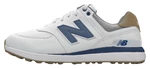 New Balance 574 Greens Mens Golf Shoes White/Navy 43 Calzado de golf para hombres