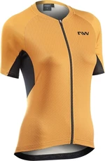 Northwave Force Evo Women Jersey Short Sleeve Ochre XS Maillot de ciclismo
