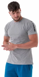 Nebbia Sporty Fit T-shirt Essentials Light Grey XL Fitness koszulka