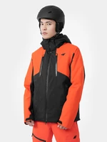 Pánská lyžařská bunda 4FPRO s recyklovanou výplní PrimaLoft® Black