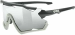 UVEX Sportstyle 228 Black Sand Mat/Mirror Silver Kerékpáros szemüveg