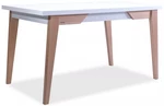 MI-KO jídelní rozkládací stůl STL 81, 140 x 80+45 cm