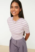 Trendyol Multicolored Basic Striped Knitwear Sweater