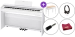 Casio PX 870 White Set White Wood Tone Piano Digitale