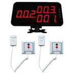Ycall Hospital Wireless Nurse Calling System 1pc Display Screen With 16pcs Push Call Button
