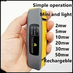2023 Newest Mini Rechargeable Laser Pen 50mw Tester Optical Visual Fault Locator2/5/10/20/30/50mw Stable VFL Foolproof Operation