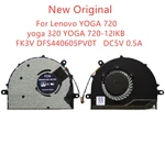 New Original Laptop CPU Cooling Fan For Lenovo YOGA 720 yoga 320 YOGA 720-12IKB Fan FK3V DFS440605PV0T DC5V 0.5A