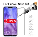3-1Pcs phone screen protector for Huawei nova 8 SE 7 7i 6 5 5i pro tempered glass nova 5T 5Z 4 4E 3 3i 3E protective film Glass