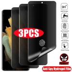 3Pcs Anti Spy Hydrogel Film for Samsung Galaxy S21 S20 S22 S23 Ultra Note 20 10 9 8 S10 S9 S8 Plus S10E Privacy Screen Protector
