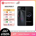 2023 New ASUS ROG Phone 7 & 7 Ultimate Gaming Phone Snapdragon 8 Gen 2 6.78'' 165Hz AMOLED 6000mAh 65W Fast Charge ROG 7 / 7 Pro