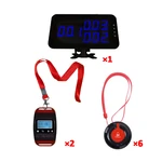 wireless panic call system neck button call bell hospital calling patient for elderly