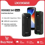 DOOGEE S41 Series Rugged Phone 5.5"IPS HD 8/13MP AI Triple Camera 3GB RAM+16GB ROM/ 4GB RAM+32GB ROM 6300mAh Android 12 Phone