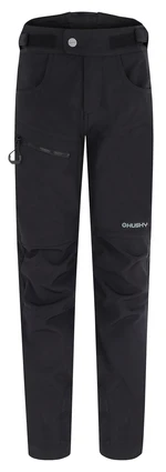 Kids softshell pants HUSKY Keson K black