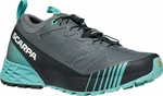 Scarpa Ribelle Run GTX Womens Anthracite/Blue Turquoise 37 Chaussures de trail running