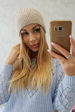 Thin beanie Grace K211 light beige