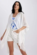 DEFACTO Fall in Love Regular Fit Cotton Kimono
