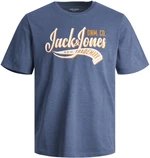 Jack&Jones Pánské triko JJELOGO Standard Fit 12246690 Ensign Blue S