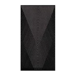 Zwoltex Unisex's Sport Towel Energy AB Black/Graphite