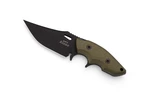 Nôž Alano Hydra Knives® – Čierna čepeľ, Olive Green  (Farba: Olive Green , Varianta: Čierna čepeľ)