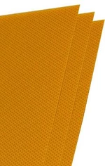 Včelí vosk žlutý 3 plátky 10,5x37cm