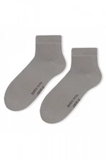 Steven 028-003 šedé Pánské ponožky 44/46 šedá