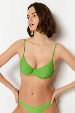 Trendyol zelené bikiny top