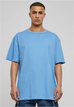 Organické základní tričko horizontálně modré