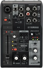 Yamaha AG03 MK2 BK Analógový mixpult