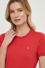 Tričko Polo Ralph Lauren červená barva, 211891673