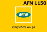 MTN 1150 AFN Mobile Top-up AF