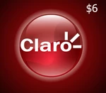 Claro $6 Mobile Top-up PR