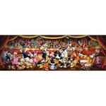 Clementoni Puzzle panorama Disney Orchester 1000 dielikov