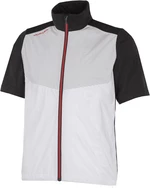 Galvin Green Livingston Mens Windproof And Water Repellent Short Sleeve Jacket White/Black/Red XL Bunda