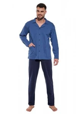 Cornette 114/66 Pánské pyžamo 2XL tmavě modrá