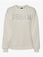 Women's cream sweatshirt Vero Moda Irola - Women