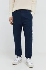 Kalhoty Tommy Jeans pánské, tmavomodrá barva, DM0DM18342