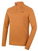 Men's merino sweatshirt HUSKY Aron Zip M mustard