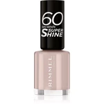 Rimmel 60 Seconds Super Shine lak na nechty odtieň 500 Caramel Cupcake 8 ml