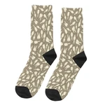 Retro Hip Hop Men's Socks Funny Teeth Unisex Novelty Pattern Printed Happy Crew Sock Gift
