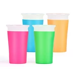 1PC 360 Baby Cups Can Be Rotated Magic Cup Baby Learning Drinking Cup LeakProof Child Water Cup Bottle 260ML 270ML Copos