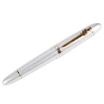 JINHAO 159 18KGP 0.7Mm MEDIUM BROAD NIB FOUNTAIN PEN Free Office Fountain Pen With A Box