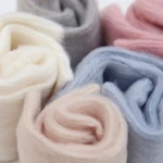 OMEA Autumn and Winter Wool Fuzzy Socks Solid Fashion Warm Hairy Women Socks Thick Winter Striped Fur Socks Cashmere Wholesale