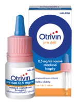 Otrivin nosové kvapky pre deti na upchatý nos 10 ml