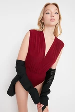 Trendyol Red Knitted Bodysuit